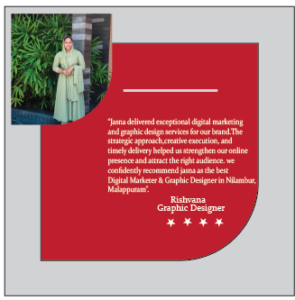 Best Graphic Designer Digital Marketer In Nilambur MALAPPURAM-Testimonial
